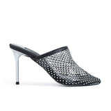 Noa Mesh Mules - Black
