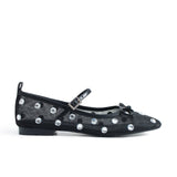 Lisa Mesh Ballerinas - Black