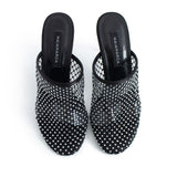 Noa Mesh Mules - Black