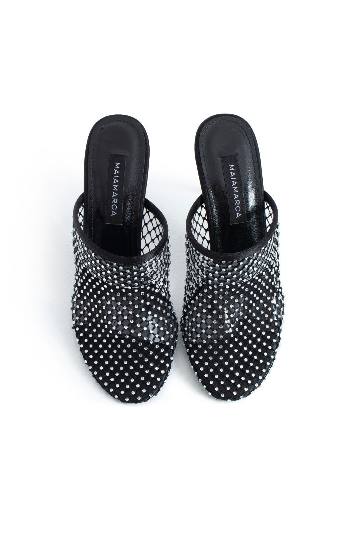 Noa Mesh Mules - Black