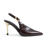 Alba Pumps - Brown