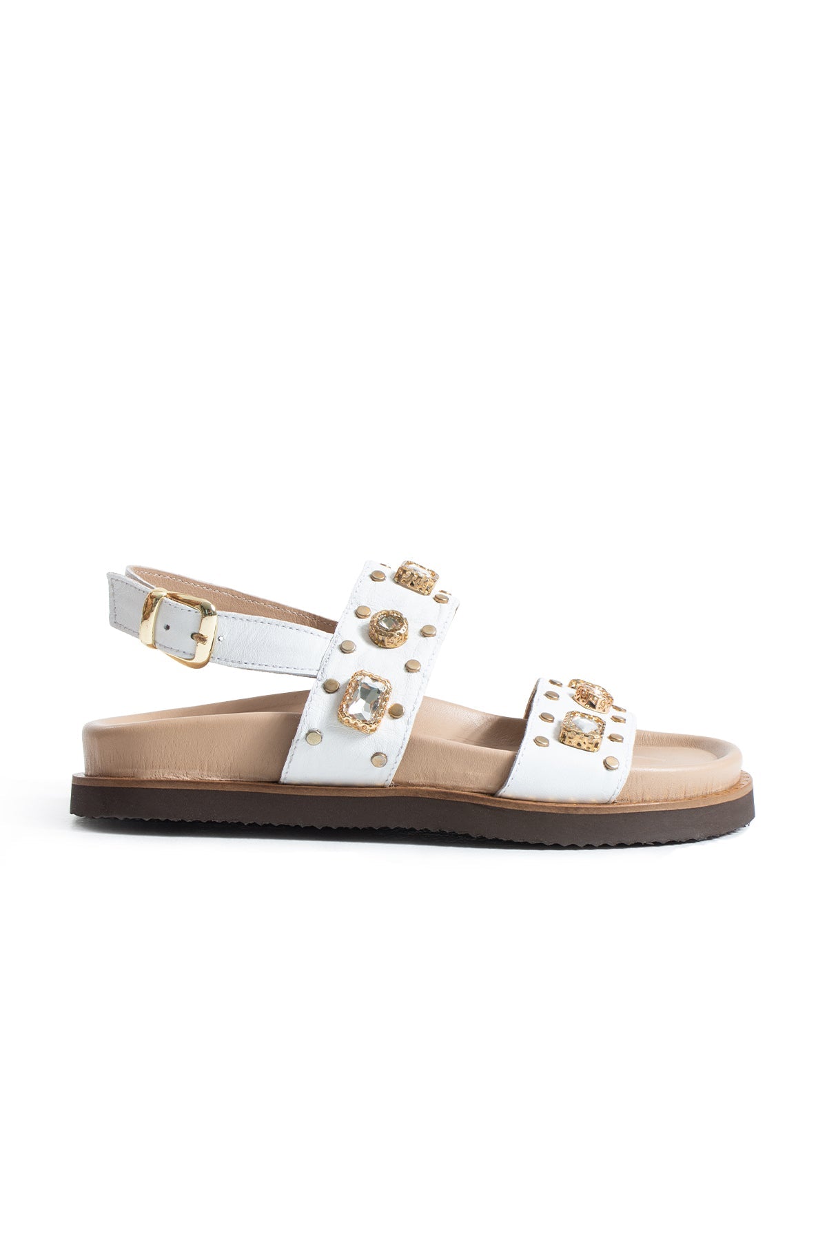 Aria Sandals - White