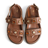 Aria Sandals - Brown