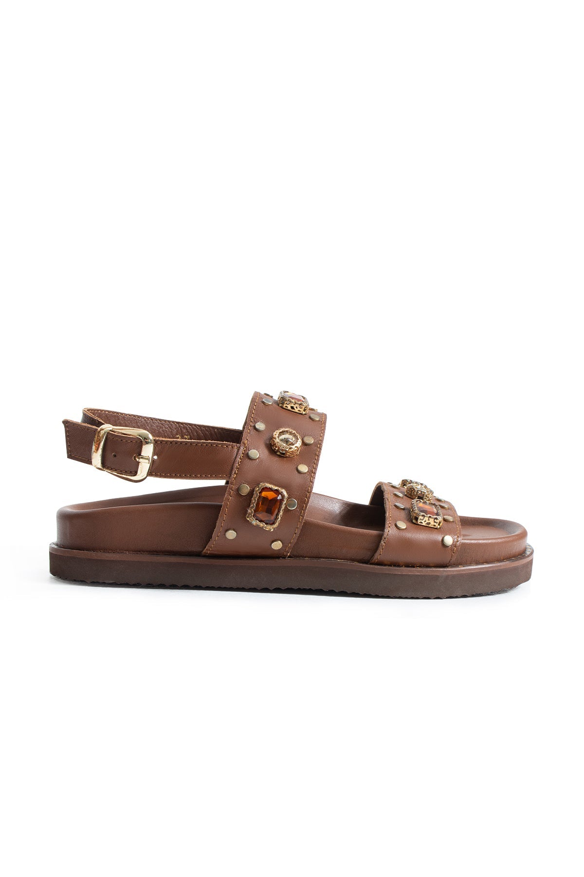 Aria Sandals - Brown