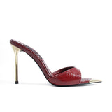 Elara Mules - Burgundy