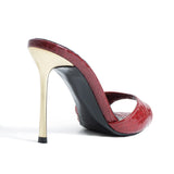 Elara Mules - Burgundy