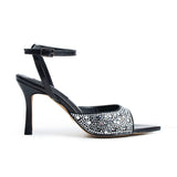 Elis Heeled Sandals - Black