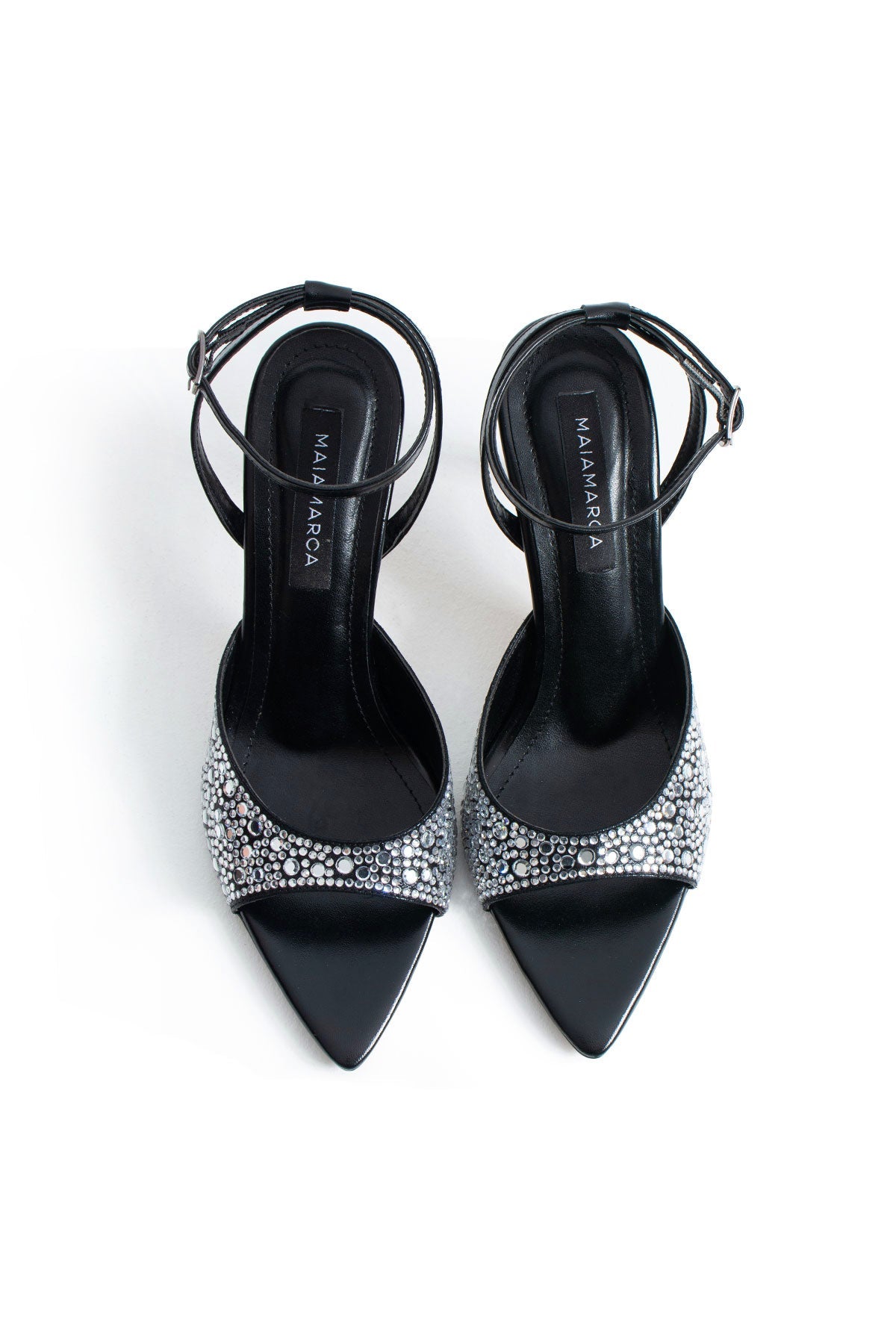 Elis Heeled Sandals - Black