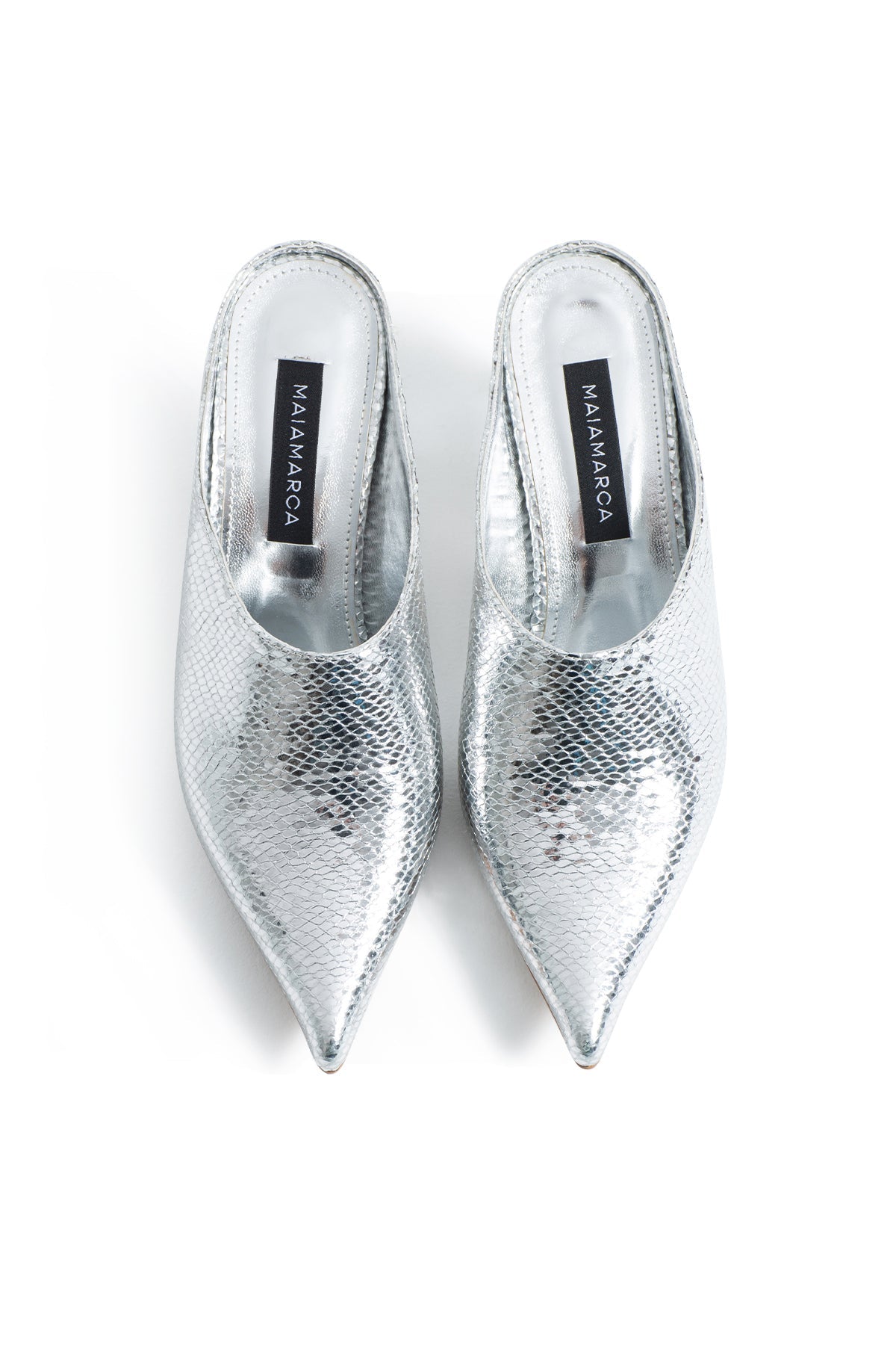 Jina Mules - Silver