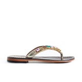 Jona Flat Sandals - Brown