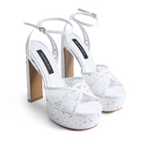 Maia Bride Adele Pumps - White