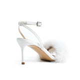 Maia Bride Dove Pumps - White