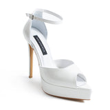 Maia Bride Julia Pumps - White