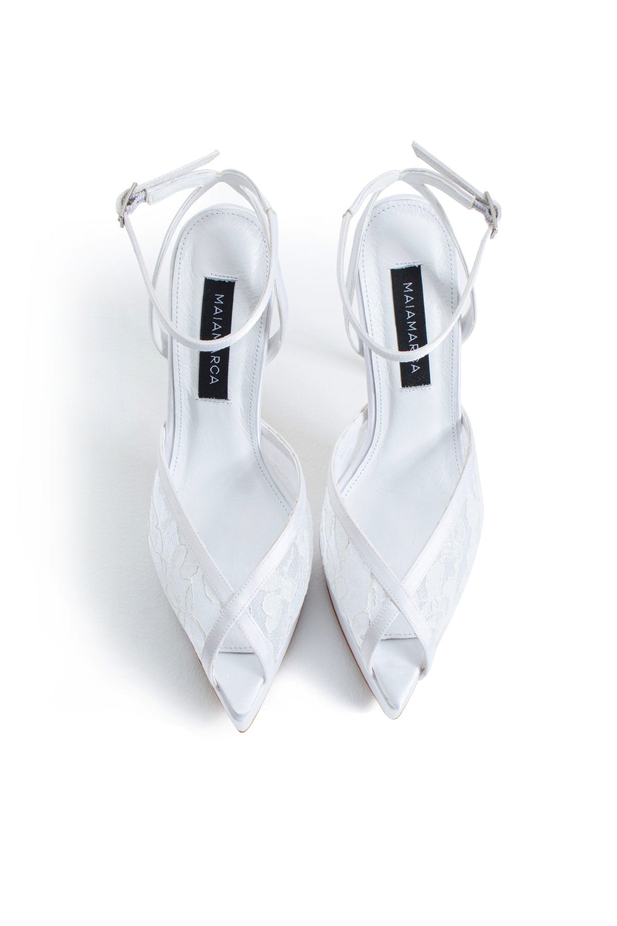 Maia Bride Lucia Pumps - White