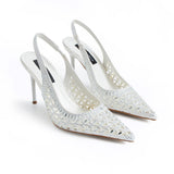 Maia Bride Luna Pumps - White