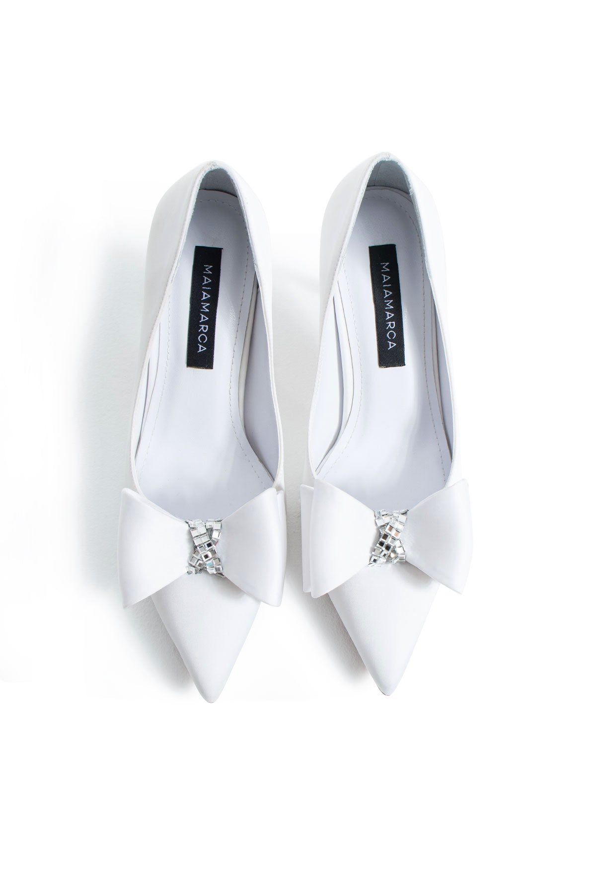 Maia Bride Manon Pumps - White