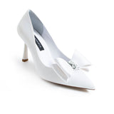 Maia Bride Manon Pumps - White