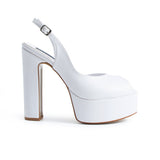 Maia Bride Margot Heels - White