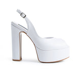 Maia Bride Margot Pumps - White