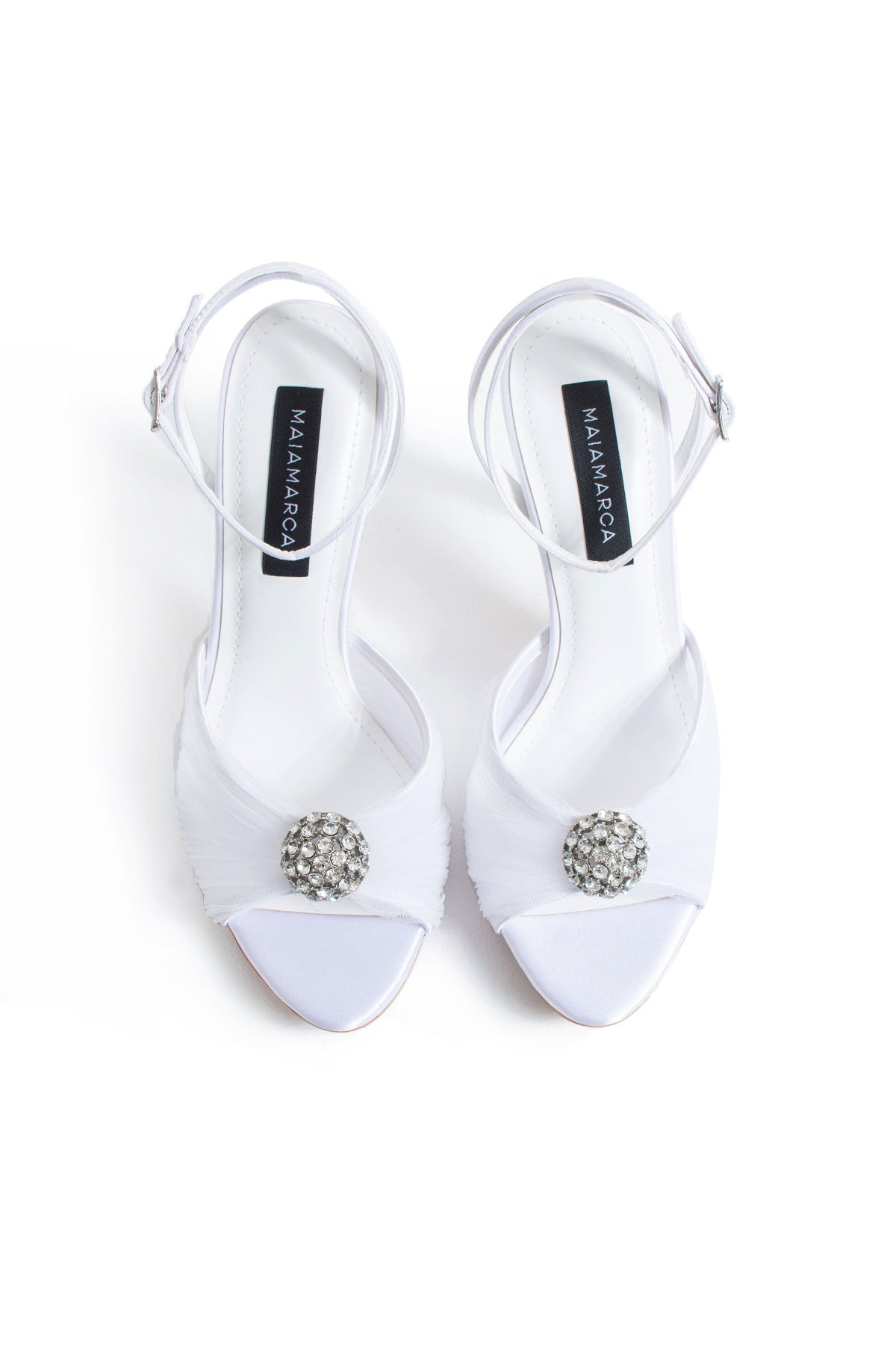 Maia Bride Perla Pumps - White