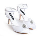 Maia Bride Perla Pumps - White