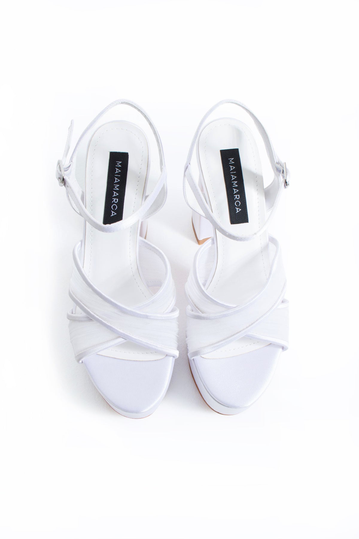 Maia Bride Pia Pumps - White