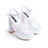 Maia Bride Pia Pumps - White