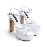 Maia Bride Sienna Pumps - White