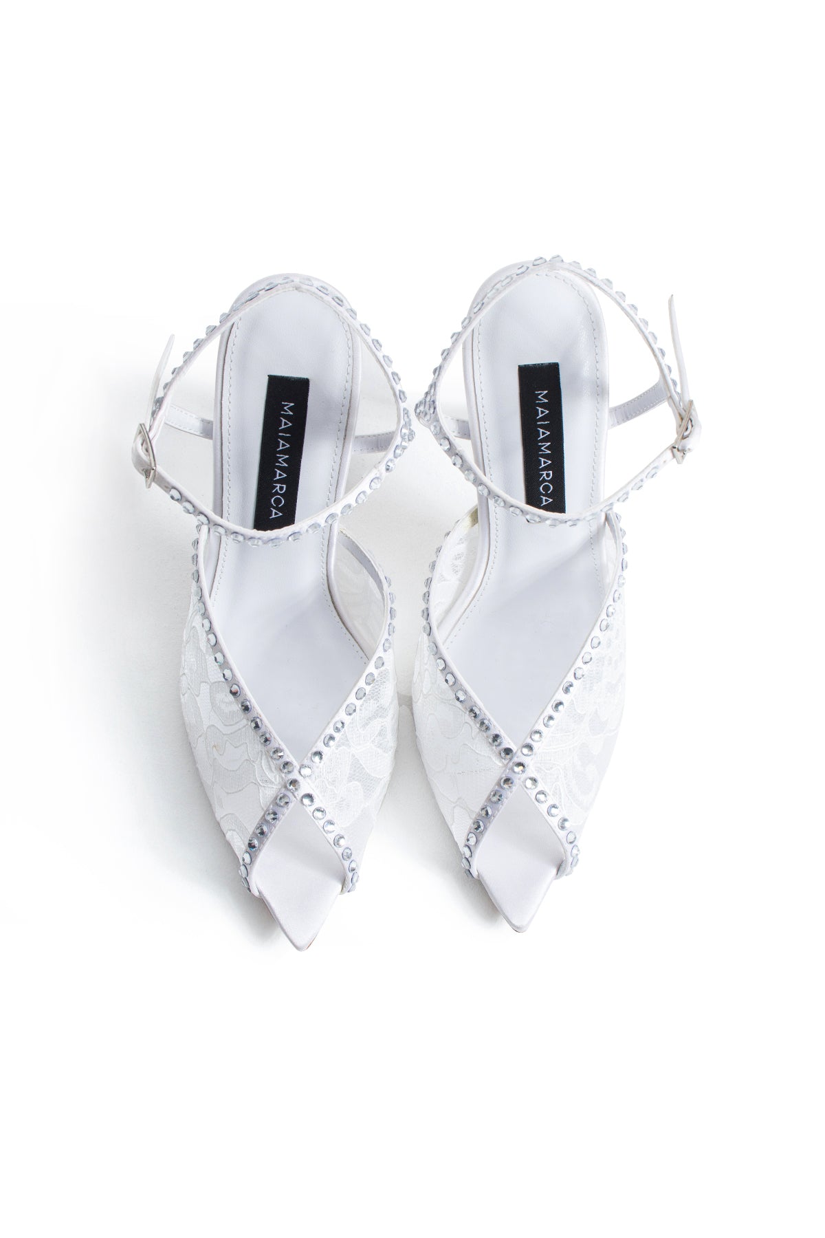 Maia Bride Sophia Pumps - White