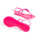Maia Jelly Sandals - Fuchsia