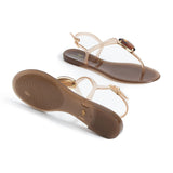Maia Jelly Sandals - Brown