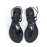 Maia Jelly Sandals - Black