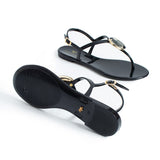 Maia Jelly Sandals - Black