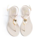Maia Jelly Sandals - White