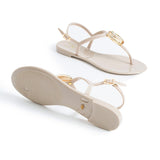 Maia Jelly Sandals - White