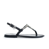Maia Nova Crystal Sandals - Black