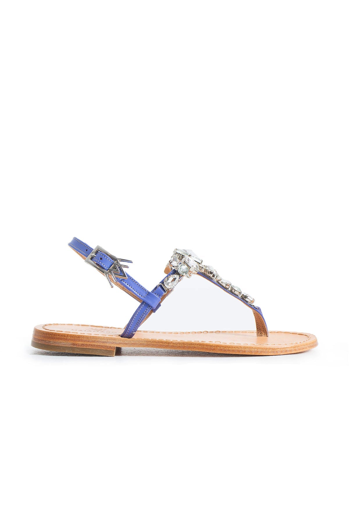 Maia Oria Crystal Sandals - Naturel Purple