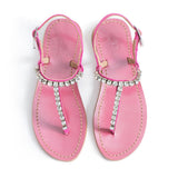 Maia Tila Crystal Sandal - Pink
