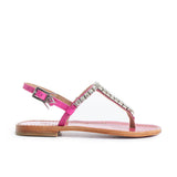Maia Tila Crystal Sandal - Pink