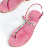 Maia Tila Crystal Sandal - Pink