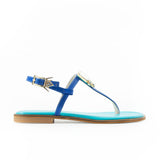 Maia Vega Crystal Sandals - Dark Blue