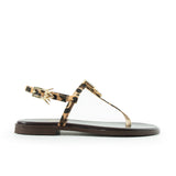 Maia Vega Crystal Sandals - Leopard