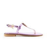 Maia Vega Crystal Sandals - Lilac