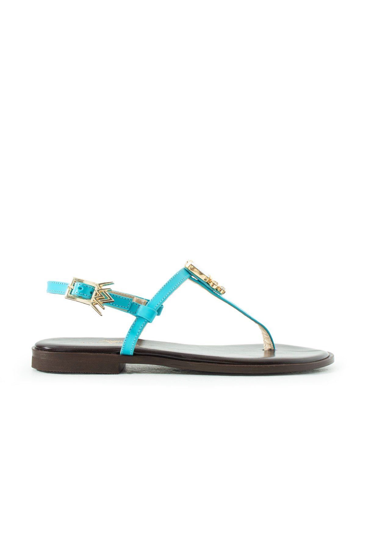 Maia Vega Crystal Sandals - Blue