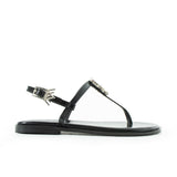 Maia Vega Crystal Sandals - Black