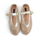 Mira Ballerinas - Gold