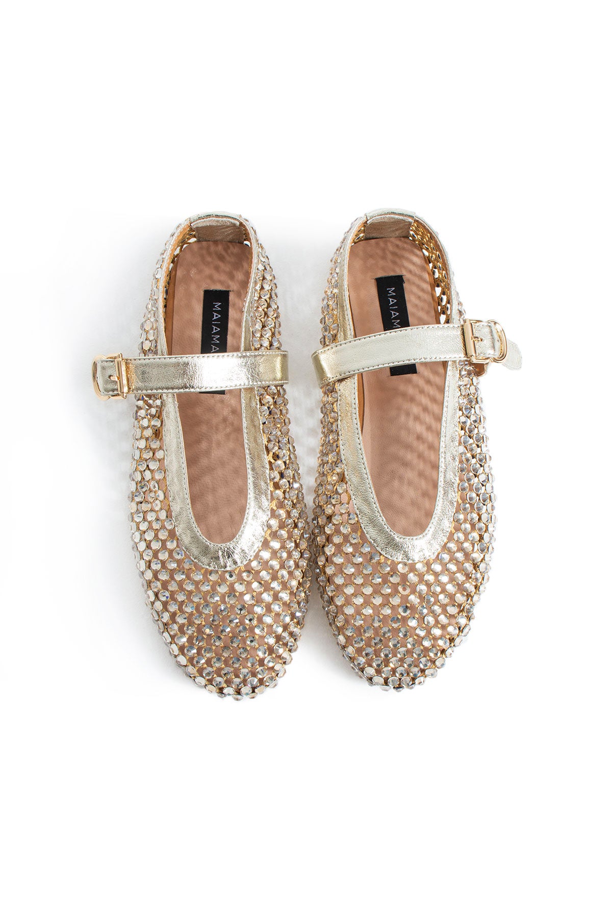 Mira Ballerinas - Gold