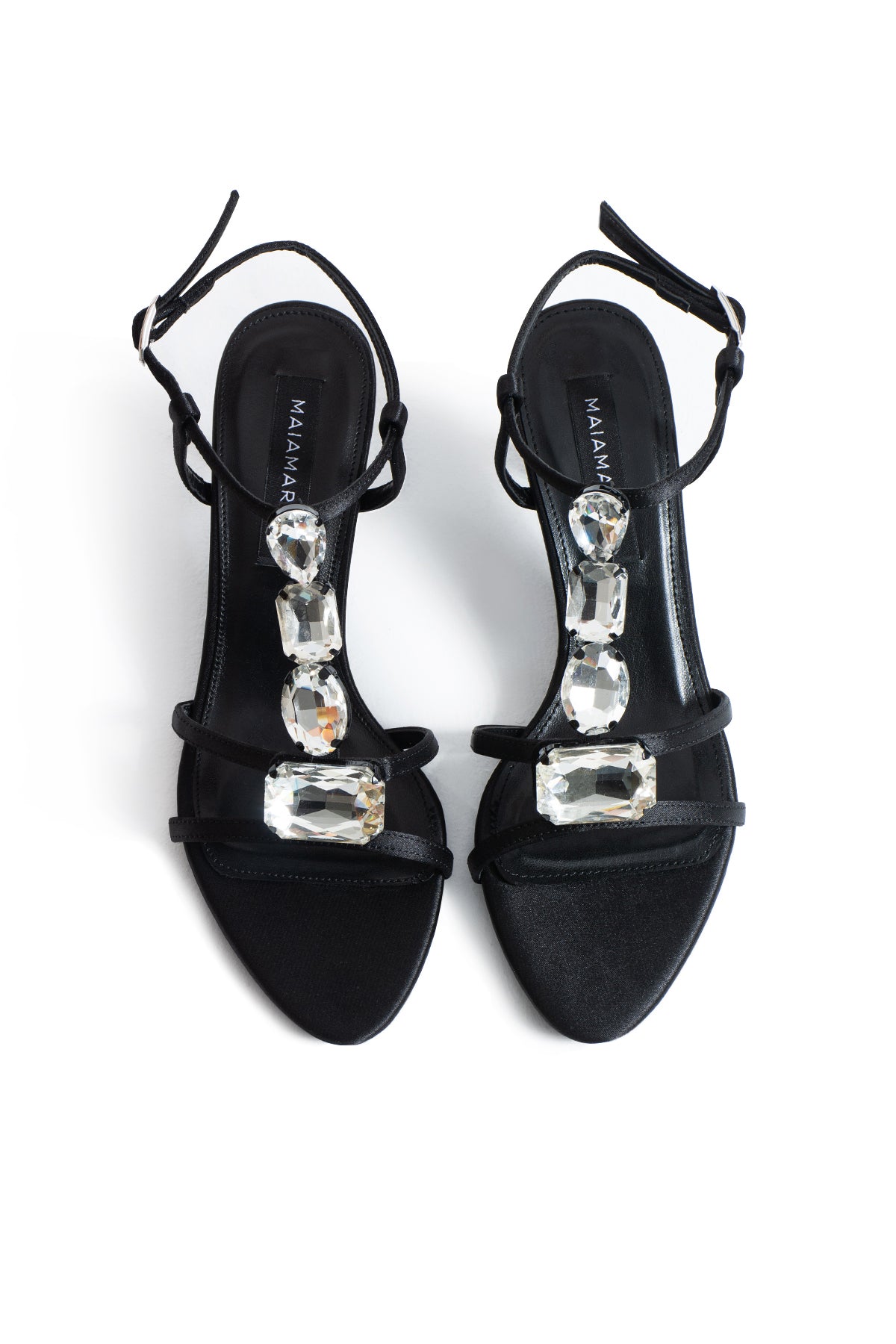 Norr Heeled Sandals - Black