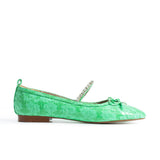 Ondine Ballerinas - Green
