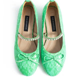 Ondine Ballerinas - Green